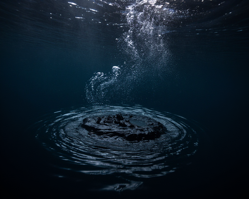 Underwater Torpedo Test Atmosphere