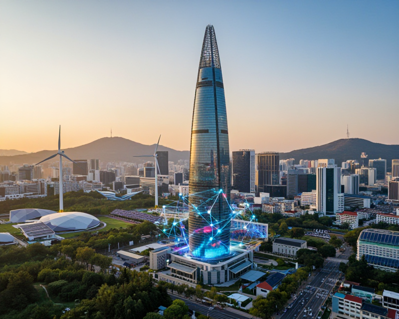 Futuristic Seoul Vision 2045
