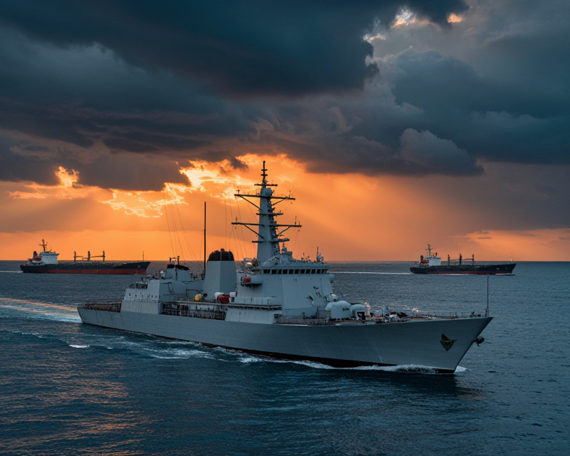 Middle East Tension at Strait of Hormuz