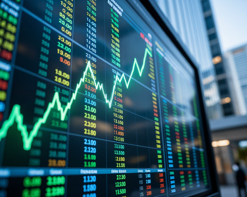 Tech-driven market rise