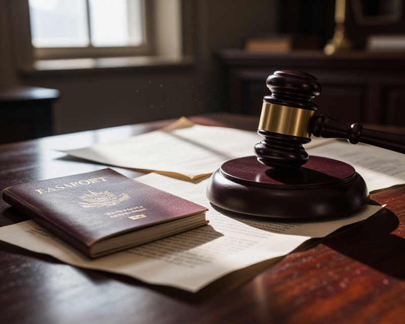 Legal Battle Symbolism