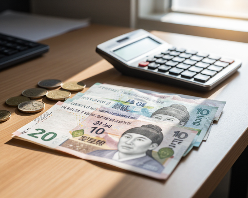 South Korean Currency and Calculator