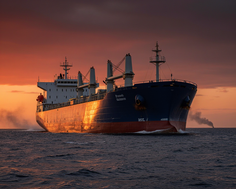 Cinematic Strait of Hormuz Tension