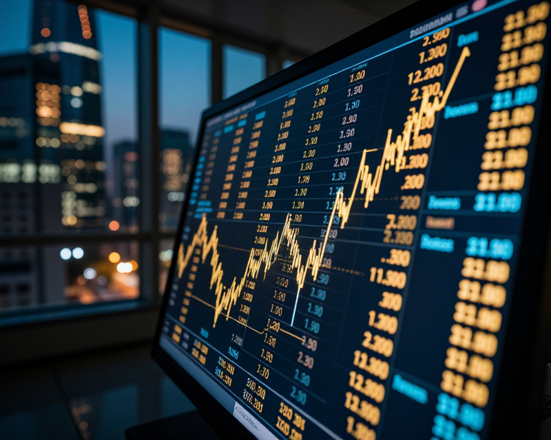 Financial Market Data Visualization