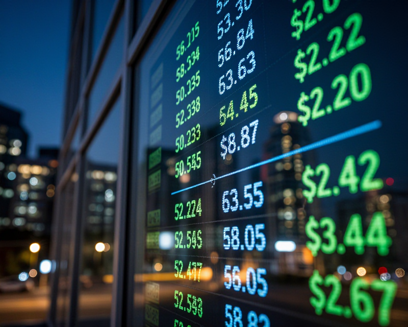 Financial Market Visual